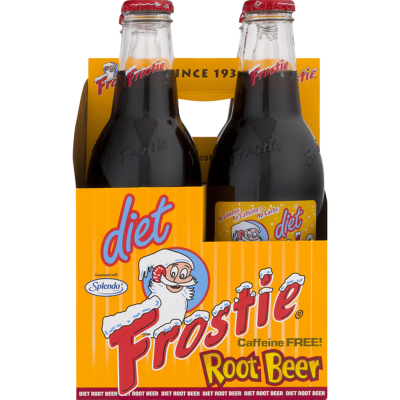 Frostie Root Beer, Diet, Caffeine Free (12 oz) - Instacart