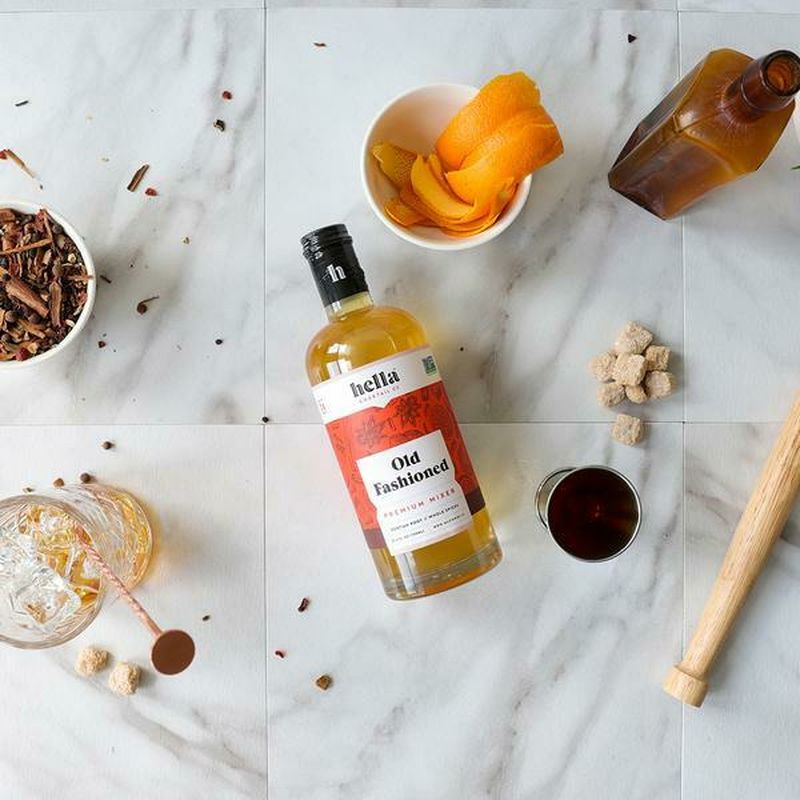 Hella Cocktail Co Old Fashioned Premium Cocktail Mix (750 ml) Delivery