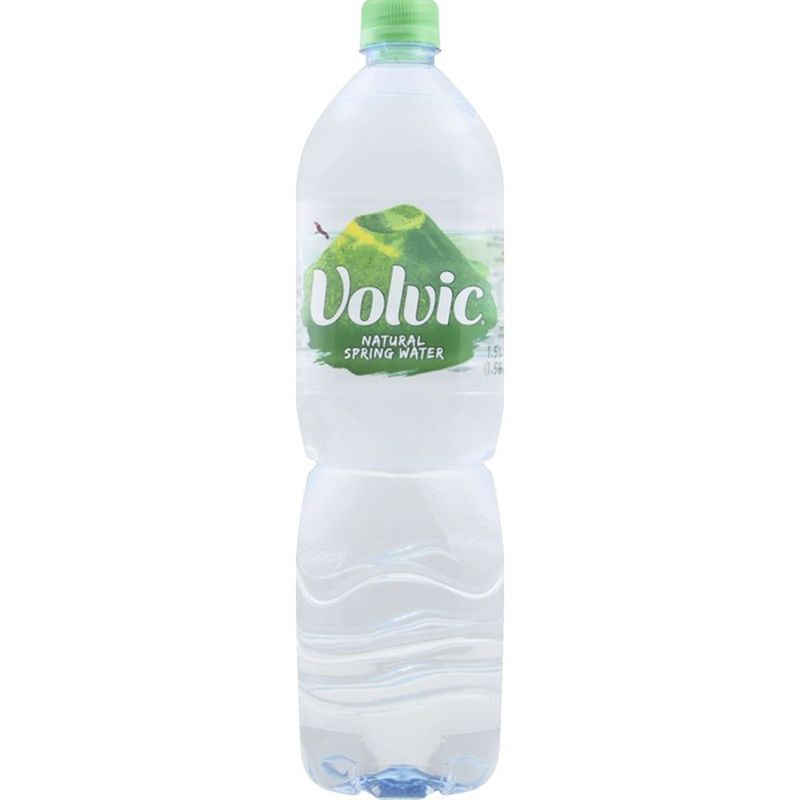 Volvic Water, Natural Spring (1.5 L) - Instacart