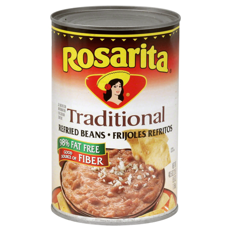 Rosarita Traditional Refried Beans (40.5 oz) Instacart