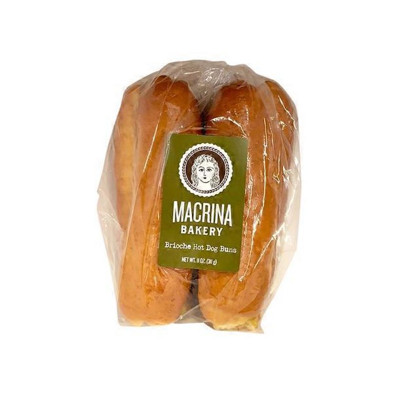 Macrina Bakery Brioche Hot Dog Buns (11 oz) Instacart