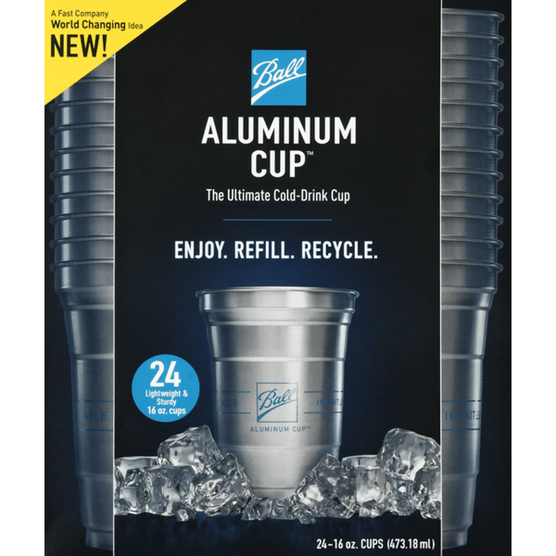 Ball Aluminum Cup, 16 Ounce (24 each) Instacart