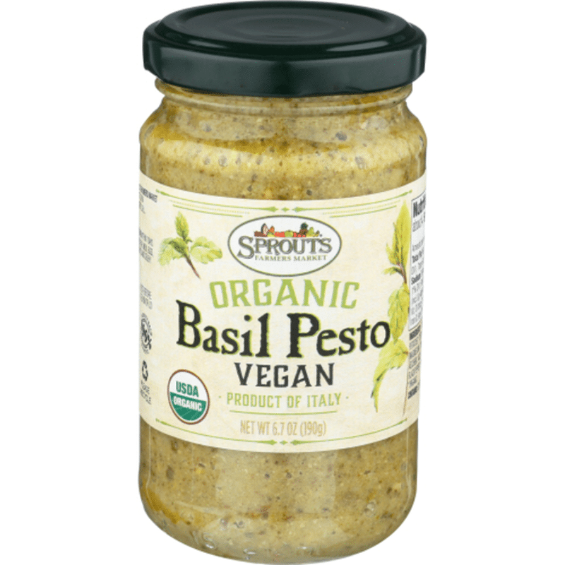 Sprouts Organic Vegan Basil Pesto (6.7 oz) from Sprouts Farmers Market ...