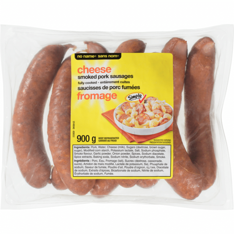 No Name Cheese Smoked Sausages