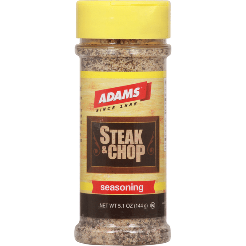 Adams Seasoning, Steak & Chop (5.1 oz) Instacart