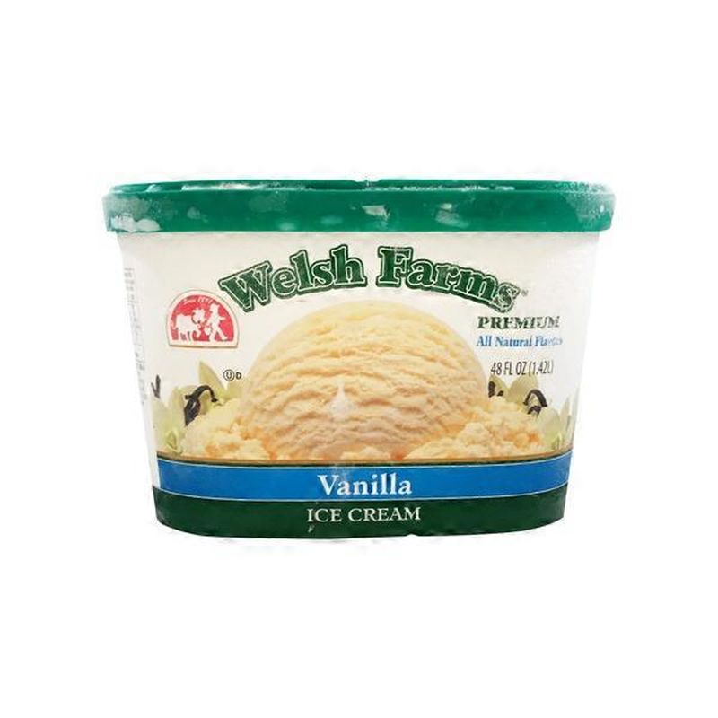 Welsh Farms Vanilla Ice Cream (48 fl oz) Instacart