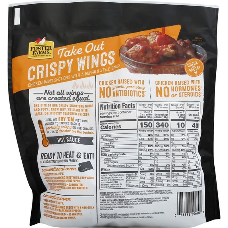Foster Farms Chicken Wings (16 oz) from Safeway Instacart
