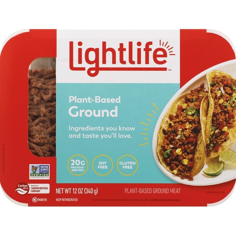 Lightlife Ground Meat, PlantBased (12 oz) from Target