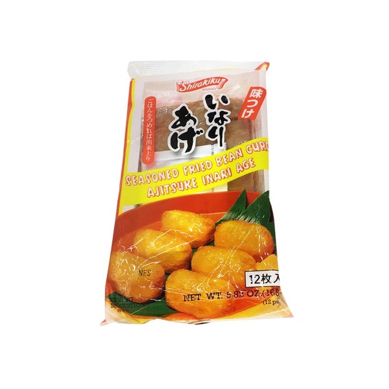 Shirakiku Fried Bean Curd, Seasoned (5.82 each) Instacart