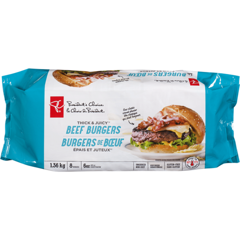 Regular T&J Beef Burgers