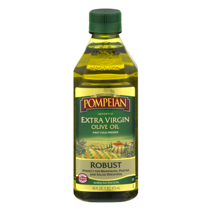 Pompeian Robust Extra Virgin Olive Oil (16 fl oz) from Stop & Shop ...
