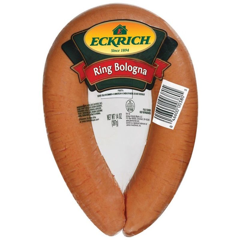 Eckrich Ring Bologna Bologna (14 oz) Instacart