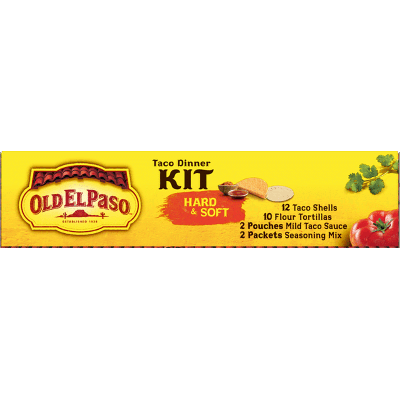 Old El Paso Taco Dinner Kit Hard Soft 21 2 Oz From Shaw S