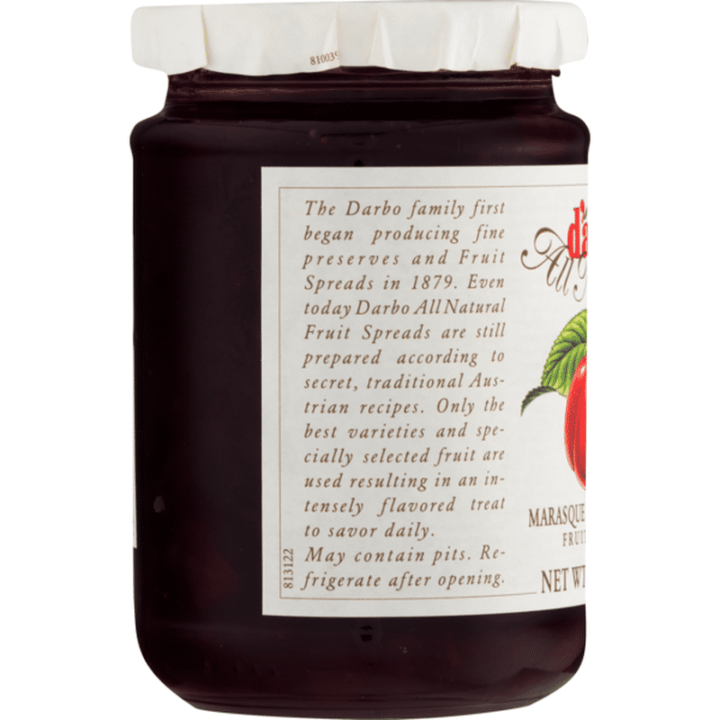 D'arbo Marasque Sour Cherry Fruit Spread (16 Oz) - Instacart