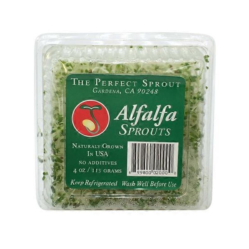 The Perfect Sprout Alfalfa Sprouts (4 oz container) Instacart