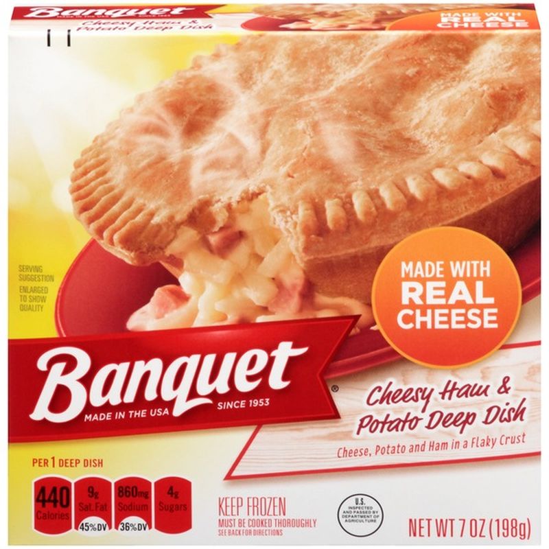 Banquet Ham And Potato Breakfast Pot Pie (7 oz) from Kroger Instacart