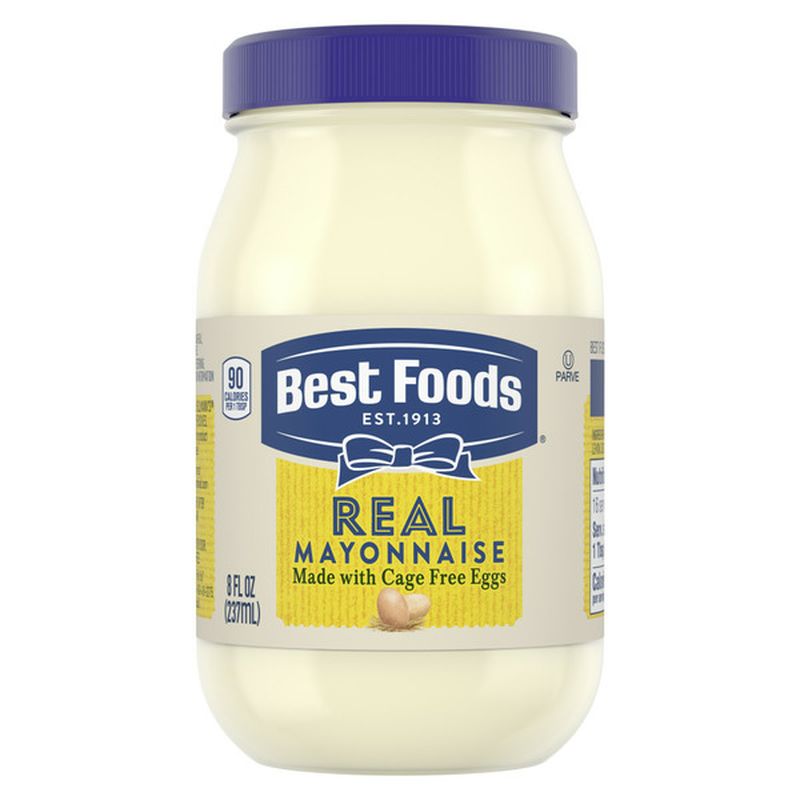 Best Foods Real Mayonnaise Mayonnaise (8 oz) - Instacart