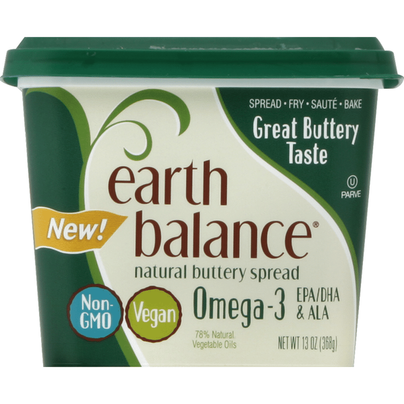 Earth Balance Buttery Spread, Natural (13 oz) Instacart