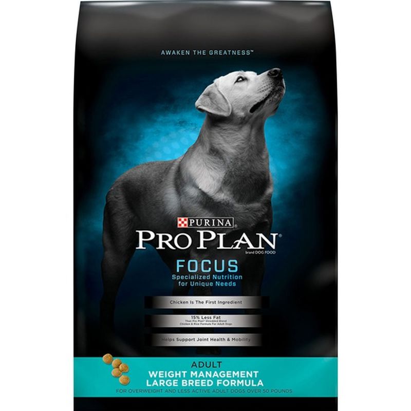 purina pro plan focus large breed weight management