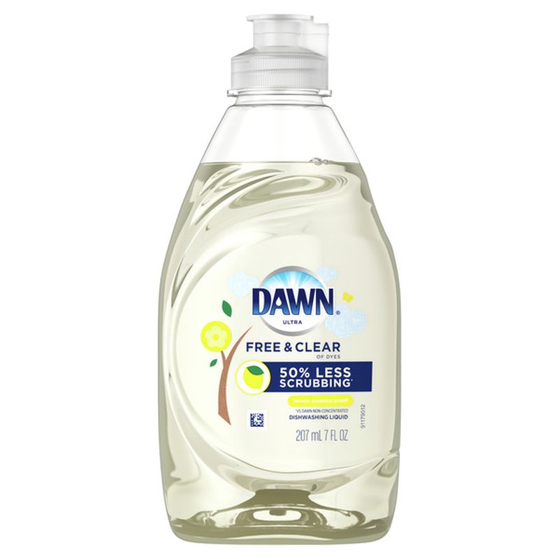 Dawn Dishwashing Liquid Dish Soap Lemon Essence 7 Oz Delivery Or Pickup Near Me Instacart