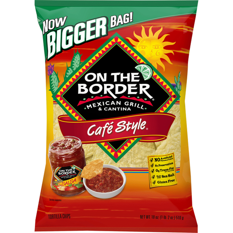 On The Border Tortilla Chips (18 oz) Delivery or Pickup Near Me - Instacart