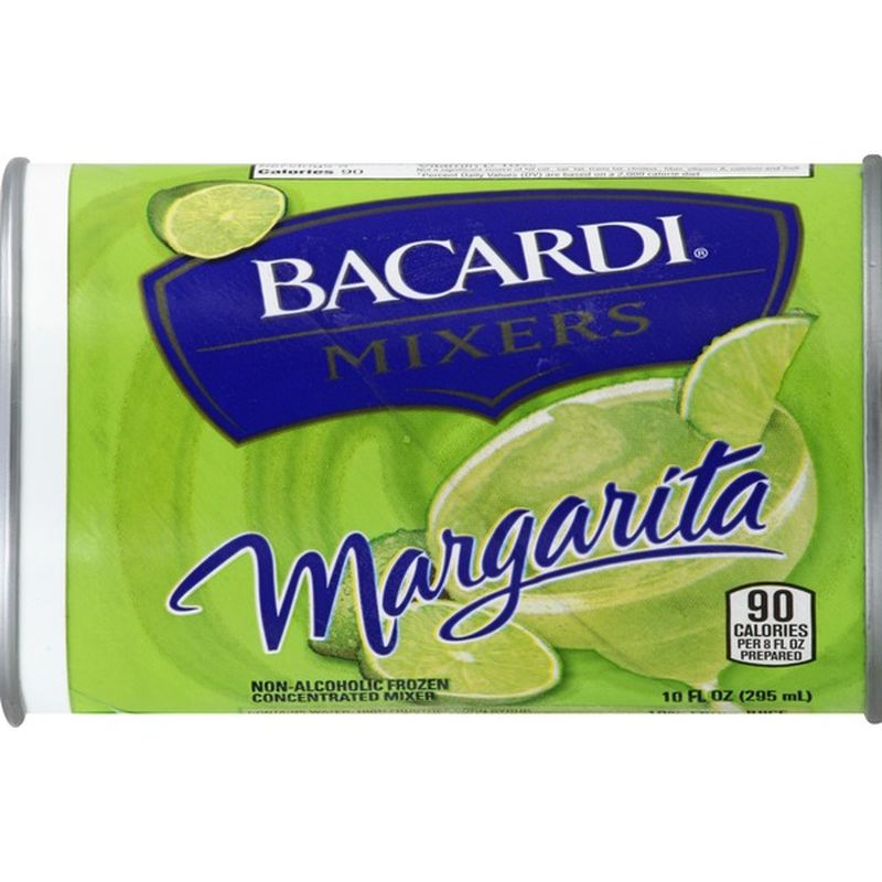 Bacardi Mixers Bacardi Mixer Margarita Can (10 oz) Instacart