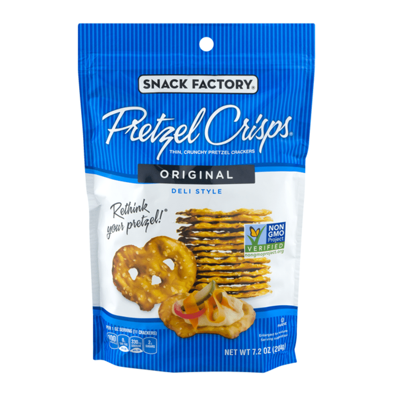 Pretzel Crisps® Original Flavor Pretzel Crisps (7.2 oz) from Giant Food