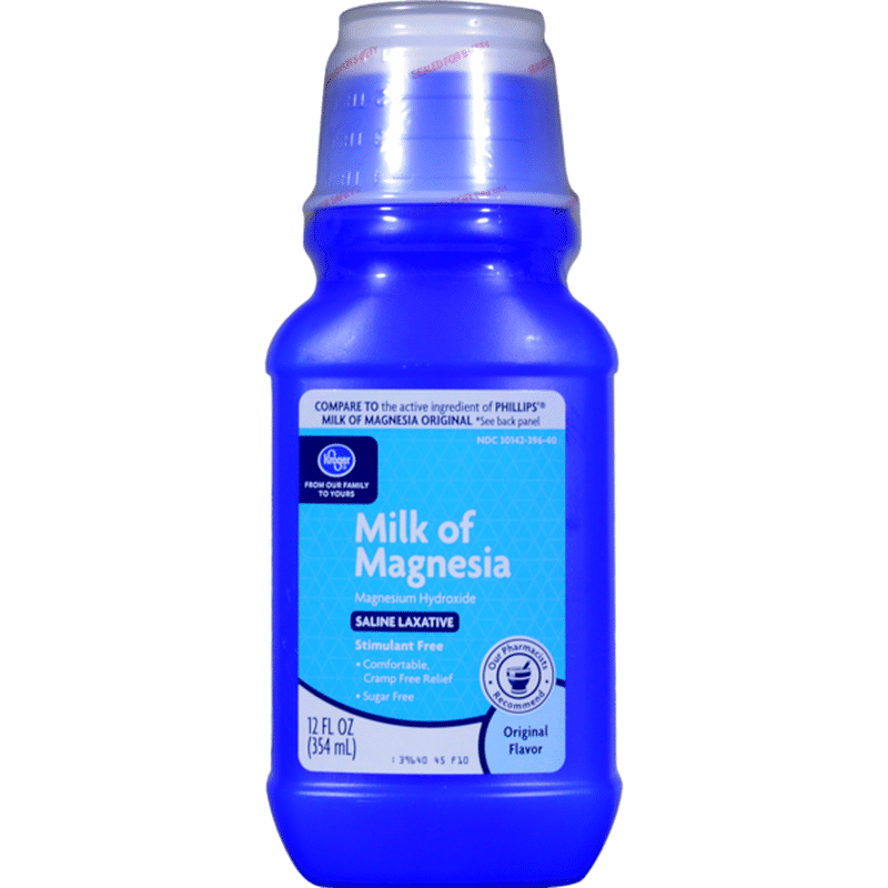 Kroger Milk Of Magnesia Magnesium Hydroxide, Original (12 fl oz
