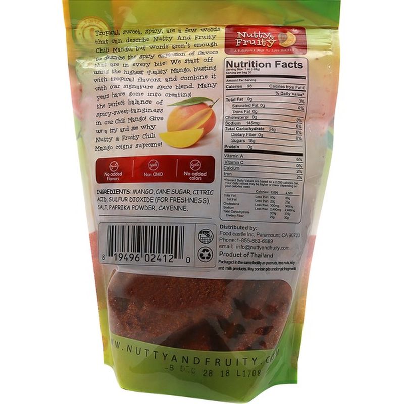 Nutty & Fruity Dried Chili Mango Snack (30 oz) - Instacart