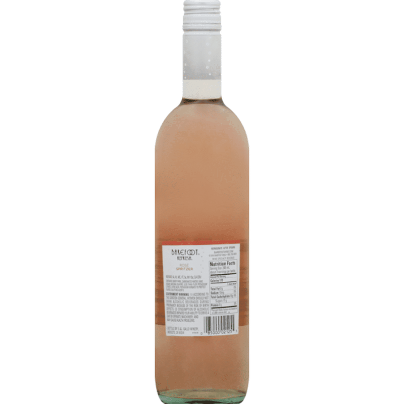 Barefoot Spritzer Rose Wine (750 ml) Instacart