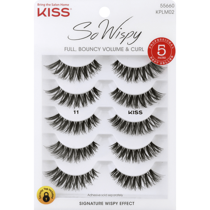 Kiss Lashes, So Wispy 11 (5 each) Delivery or Pickup Near Me - Instacart