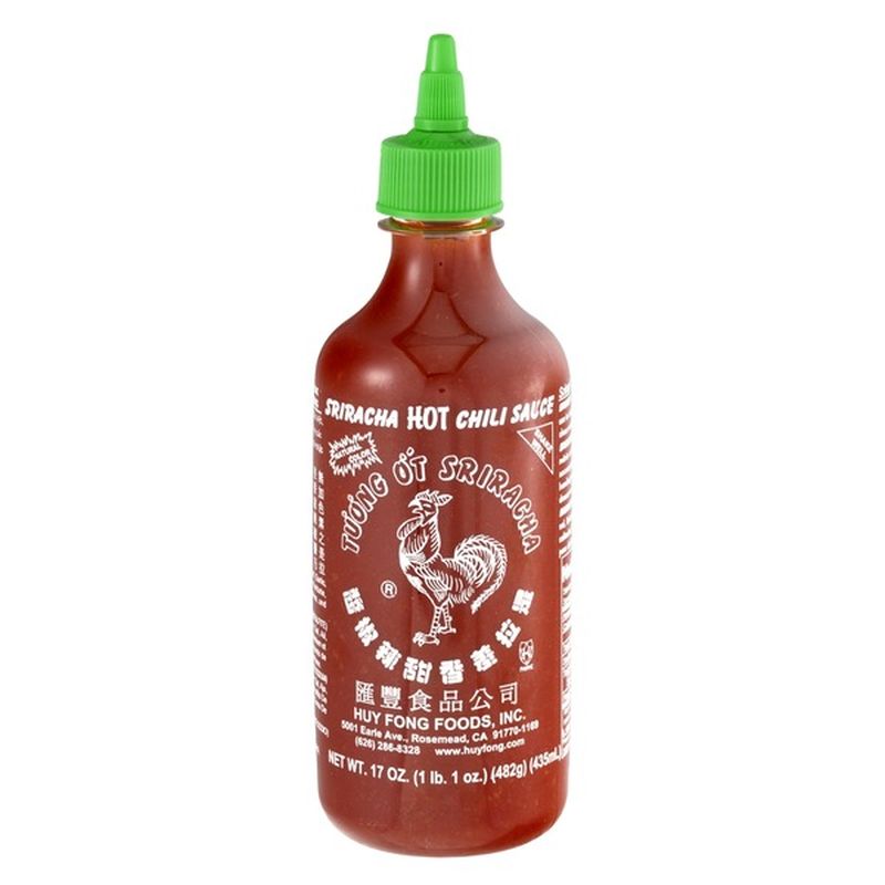 Huy Fong Foods Chili Sauce, Hot, Sriracha