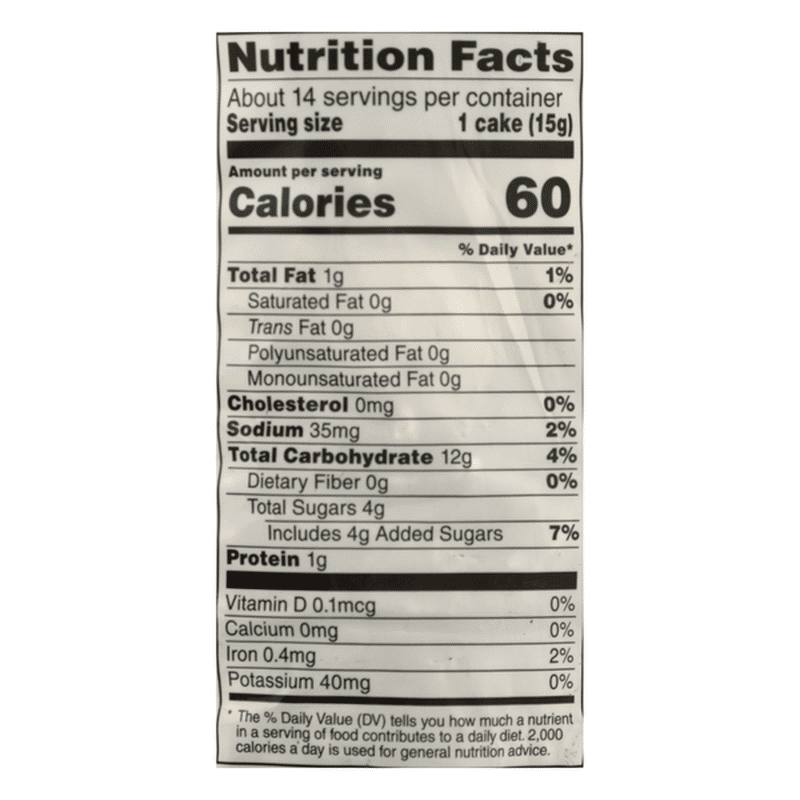 rice cake snacks calories