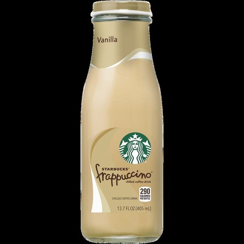 Starbucks Frappuccino Vanilla Chilled Coffee Drink (13.7 ...