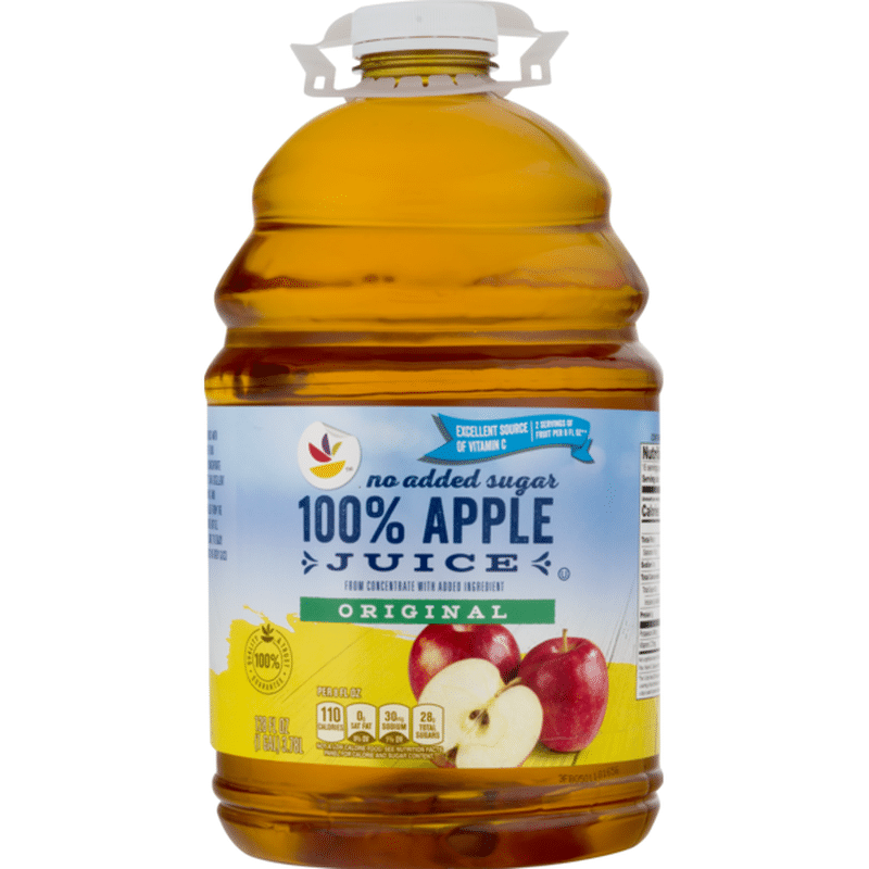 unsweetened apple juice