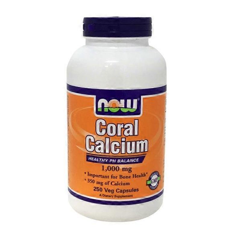 Now Coral Calcium 1000 mg VCaps (250 ct) Instacart