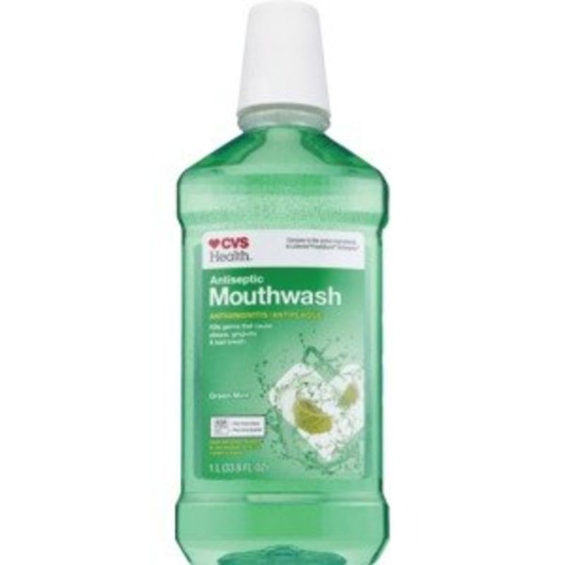 CVS Pharmacy Antiseptic Antigingivitis/Antiplaque Mouthwash, Green Mint ...