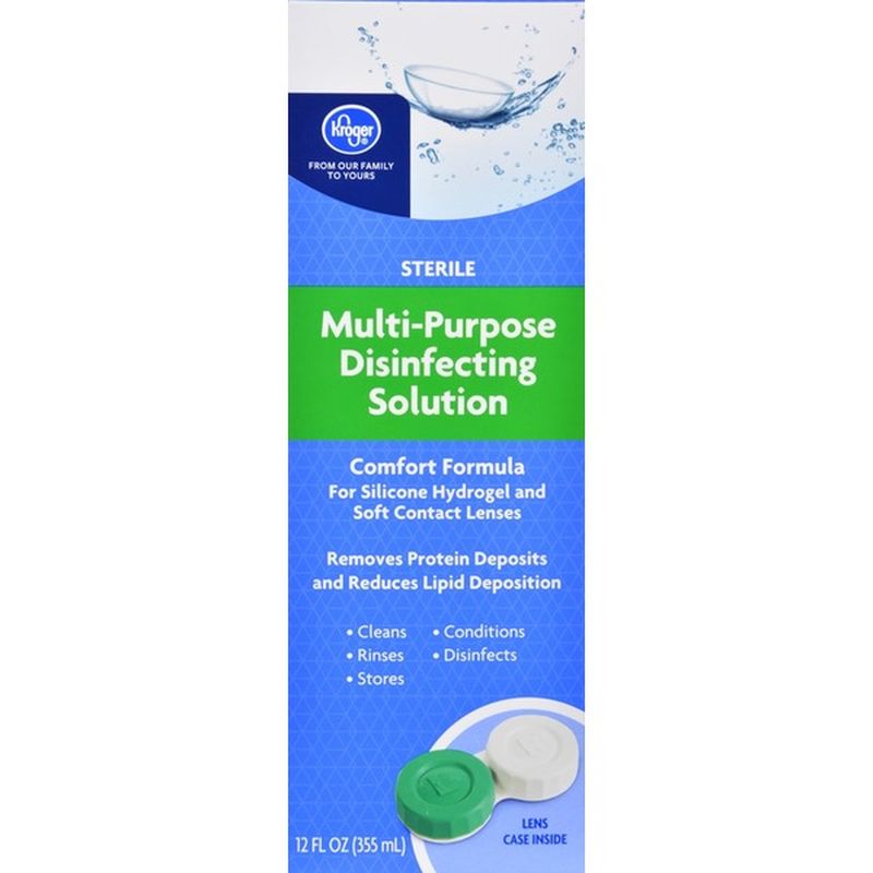 Kroger Multi Purpose Disinfecting Lens Solution