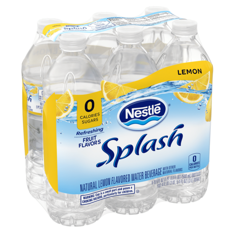 Nestle Pure Life Splash Lemon Flavored Water