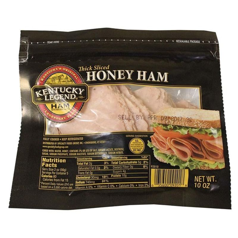 Kentucky Legend Sliced Honey Ham (10 oz) from Kroger Instacart