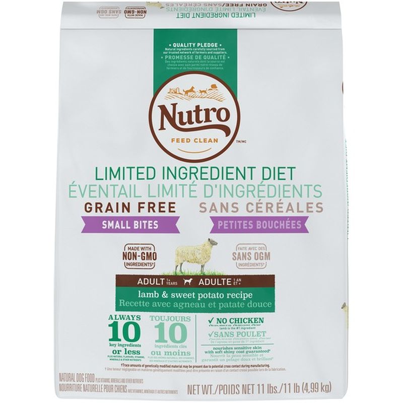 Nutro limited ingredient outlet lamb and sweet potato