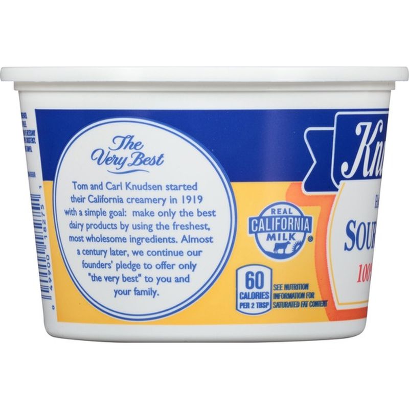 Knudsen Hampshire Sour Cream (16 oz) from Stater Bros. Instacart