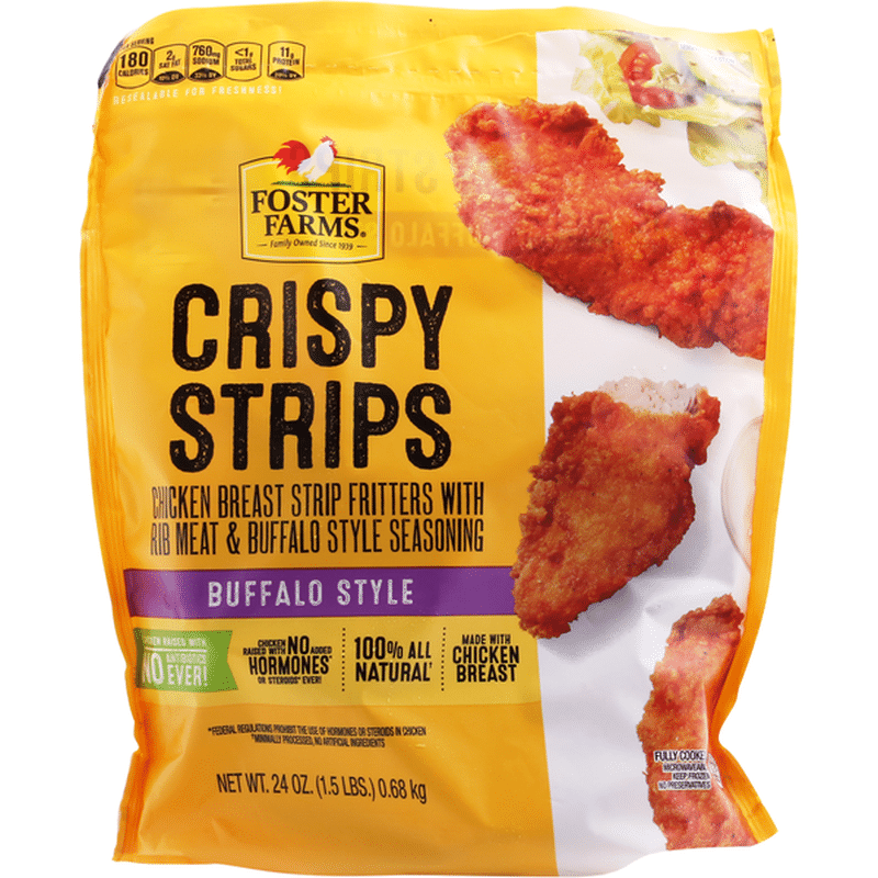 Foster Farms Crispy Strips, Buffalo Style (24 oz) Instacart