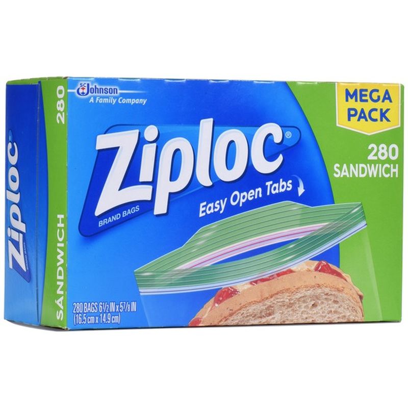 Ziploc Sandwich Bags (280 ct) from Safeway Instacart