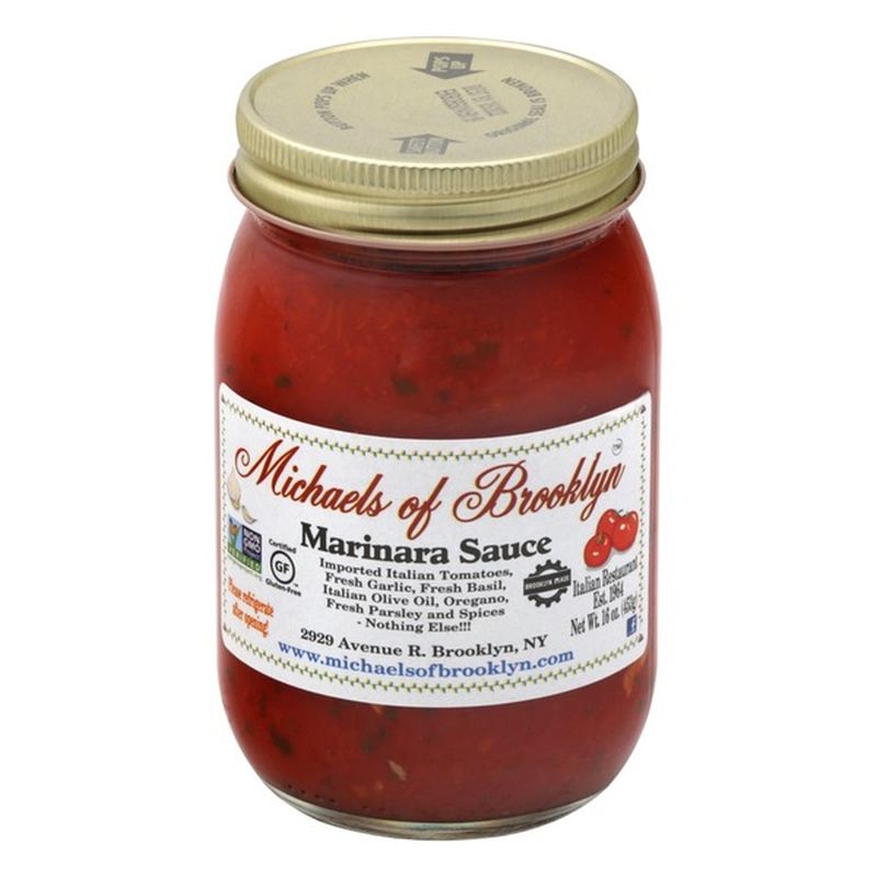 Michael’s of Brooklyn Marinara Sauce (16 oz) Instacart