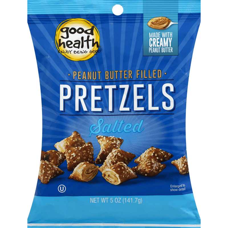 Good Health Salted Filled Pretzels Peanut Butter (5 oz) Instacart