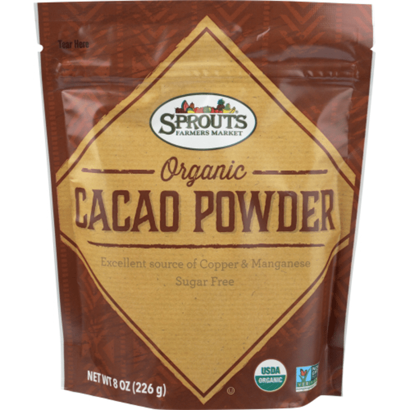 Sprouts Organic Cacao Powder (8 oz) Instacart