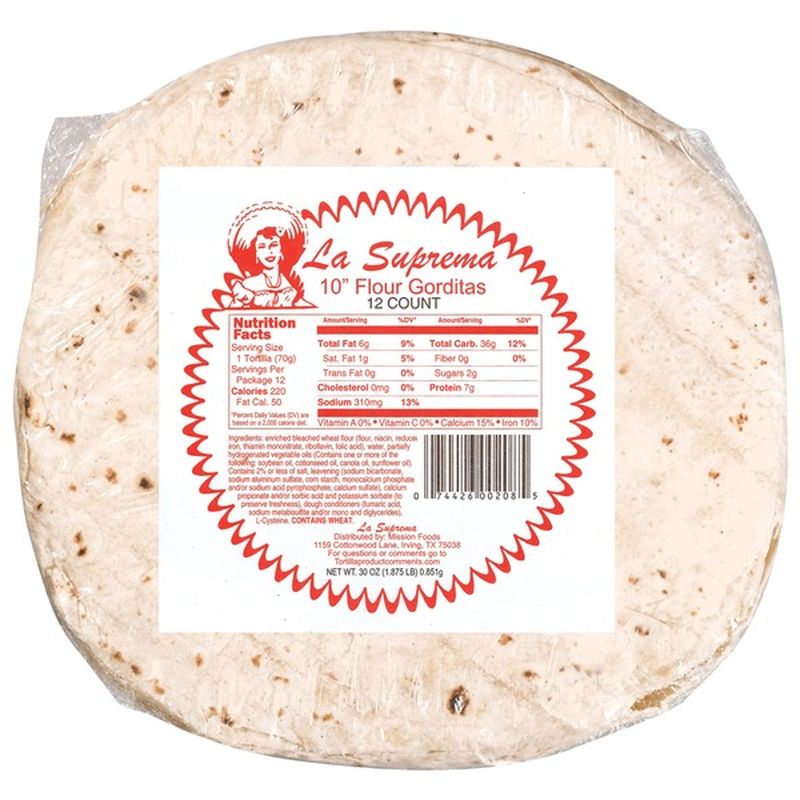 La Suprema Flour Gorditas (30 oz) - Instacart