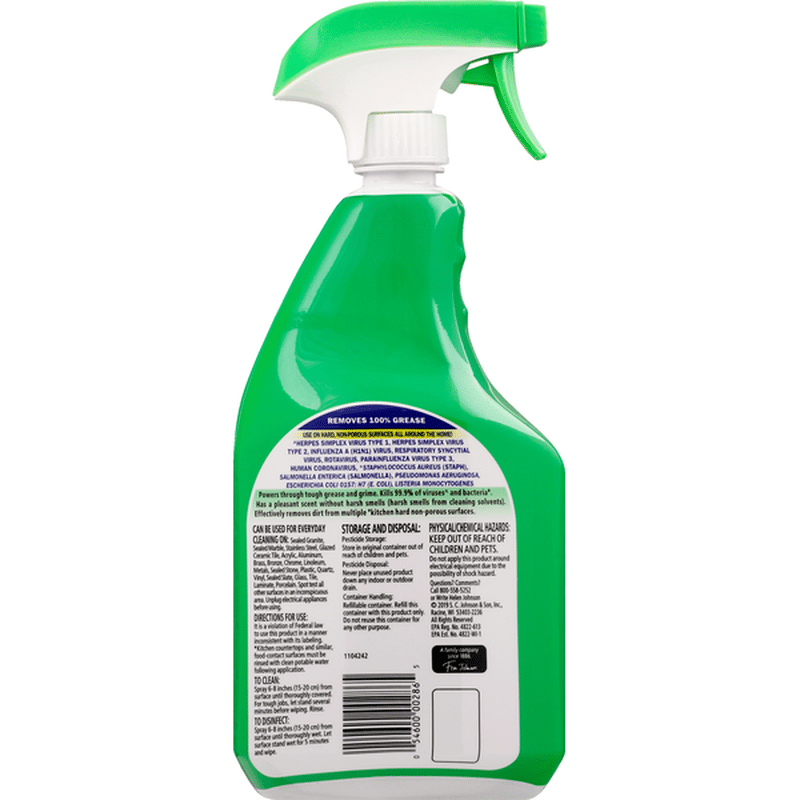 fantastik Multi-Purpose Cleaner, Disinfectant, Fresh Scent (32 fl oz ...