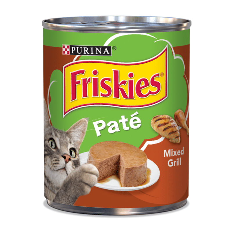 Purina Friskies Pate Wet Cat Food, Pate Mixed Grill (13 oz) Instacart